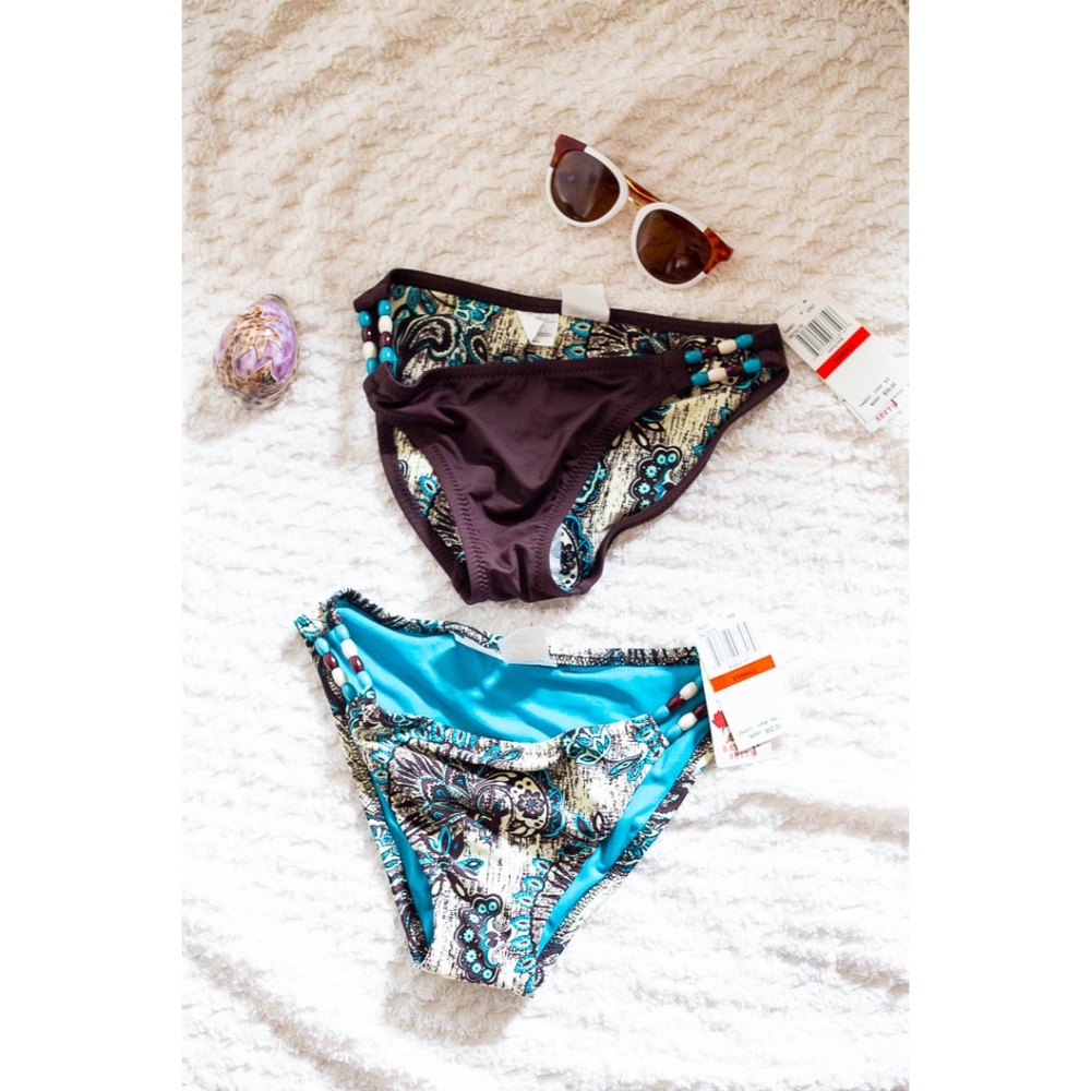 Assorted Swim bottoms that match Lucky Brand Suit!